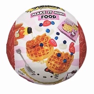 Miniverse三丽鸥美食盲球diy微缩厨房仿真盲盒hellokitty玩具7.19 Miniverse Sanrio Food Blind Box DIY Miniature Kitchen Si
