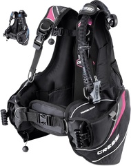 Lightest Travel Scuba Diving BCD - Folds Completely to Save Space - Fully Accessorised: 8 D-Rings, 2