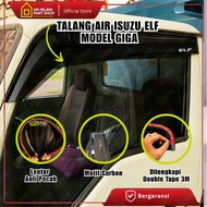 2 pcs Isuzu Elf Gutter Giga Model Carbon List Elf Truck Macan Truck Car Accessories