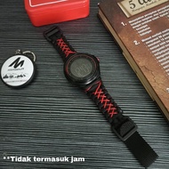 Strap Jam Tangan Custom Paracord Survival Stitch (Tanpa Jam)