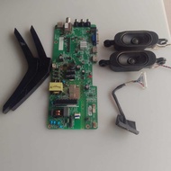 PHILIPS 32PHA3002S/98 32" TV MAIN BOARD, LVDS CABBLE, RIBBON CARD, TCON, SENSOR BUTTON, TV STAND AND