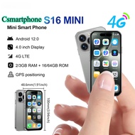 Csmartphone S16 MINI Android Pocket Smartphone 4G LTE 16GB/64GB ROM Play Store WhatsAPP WiFi Hotspot