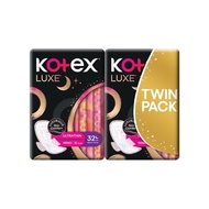 Kotex Luxe Ultra Thin Overnight Wing (32cm x 12s x 2) | sanitary pad | tuala wanita | pad wanita premium
