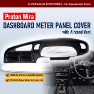 Black Dashboard Meter Cluster Meter Panel With Aircond Vent For Proton Wira