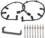 VORGENS Powerstroke Glow Plugs Harnesses Controller, GPCM Kit Fit for Ford F250/F350/F450/F550/E350/