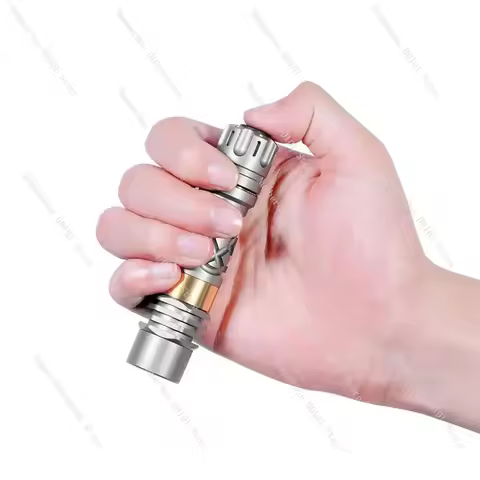 Lumintop Antman Titanium 700 MetersThrow Mini White Laser Flashlight 14500 Cells Lep Torch