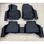 Thảm sàn TPE NHỰA 5D đúc nguyên khối xe Mazda CX5 CX-5 2018-2019-2020-2021-2022-2023-2024 TRÀN VIỀN