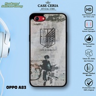 Oppo A83 Case - Oppo A83 Anime AOT Casing - Oppo A83 Silicone Case – Oppo A83 Pro Camera Softcase