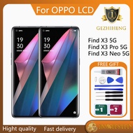 Original AMOLED For OPPO Find X3 X3 Pro 5G X3 Neo 5G LCD Display Touch Screen Replacement