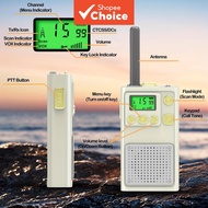 Mini Walkie Talkie Long Distance 2PCS 5KM Retro Children Two-Way Radio Outdoor Portable 8-22 Channel