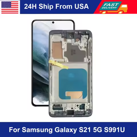 6.12'' TFT For Samsung Galaxy S21 5G G991 G991B G991W G991U LCD Display Touch Screen Digitizer Assem