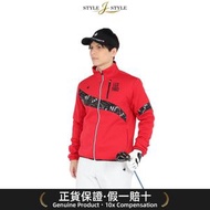 (日本平行進口)le coq sportif-le coq sportif（男士）高尔夫着拉伸forcer联嘅jacquard长袖Blouson LG4FSW51M冷衫同运动衫