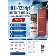 HFO-1234yf (GAS AIRCOND KERETA) REFRIGERANT GAS  850g
