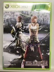 二手 Xbox Xbox360 Final Fantasy XIII 2 太空戰士 最终幻想 FF13 2 中英文版
