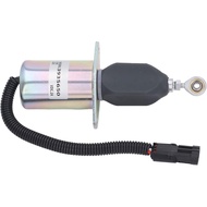 Fuel Shut Off Solenoid Valve DC24V Fuel Cut Off Solenoid Valve Excavator Engine Accessories for Daew
