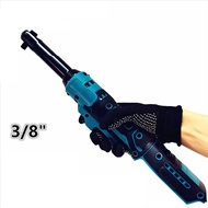 Electric Ratchet Wrench Extended Removal Screw Nut 220N.M 3/8 Inch Cordless Power Tools for 18V Batt