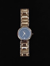 瑞士製 蕾蒙威 Raymond Weil Fidelio 18K鍍金 鑽圈 古著 腕錶 手錶