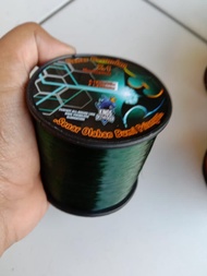 SENAR PANCING PASUNDAN WARNA HIJAU LUMUT (ROL BESAR ) PANJANG500-1000-1500METER PASUNDAN FISHING LIN