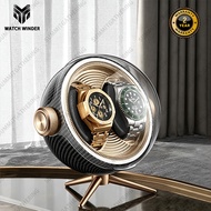 Watch Winder Box Automatic Recharges 1/2 slot Wooden Watch box storage Watch display box