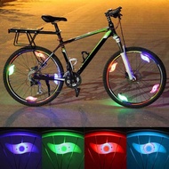 Waterproof bicycle spoke light 3 lighting mode LED bike wheel light easy to install bicycle safety warning light