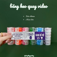 1 CÂY 6 CUỘN BĂNG KEO QUAY VIDEO + HÀNG DỄ VỠ