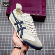 Onitsuka Tiger Shoes Outdoor Sports Shoes Running Jogging Shoes Low Top Casual Leather Soft Soles Comfortable Light Breathable Walking Shoes