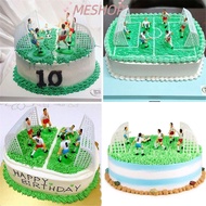 ME-BEAUTY Set of 9 Soccer Toppers DIY 9 Soccer Players Cake Decorations Cupcakes