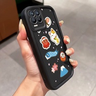 MATA Realme 8 4G 8 5G 8 Pro 8s 5G Q3 Q3i V13 5G Narzo 30 5G Case Cute Cat Casing HP Pattern Silicone