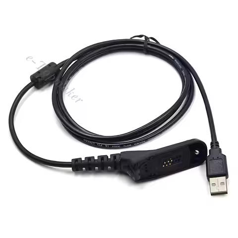 USB Programming Cable Cord for Motorola Walkie Talkie DP4400 DP4401 DP4800 DP4801 DP4600 Two Way Rad