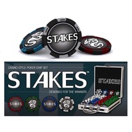 Texas Poker Stakes 14g Clay Poker Chips Set