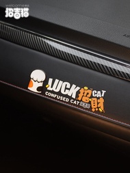 Lucky Cat Car Sticker Car Fun Cute Cat Claw Sticker Reflective Sticker Lucky Cat Scratch Sticker Mot