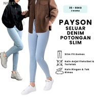 Seluar Pinggang Tinggi Perempuan 35kg-66kg NISLEY Payson - High Waist Jeans Women Denim Skinny Jeans