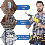 (KDWT) SDS Plus Ground Rod Driver for Hammer Drills Universal Ground Rod Bits Driver Socket for GBH