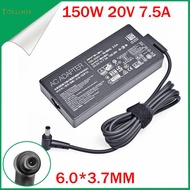 20V 7.5A 150W 6.0*3.7mm Charger AC Notebook laptop adapter For ASUS Rog FX95D VX60G TUF Gaming A15 F