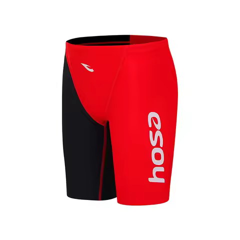 Anti-Chlorine Drag Reducing Swim Trunks boy Quick Drying Anti-embarrassment Professional Competition