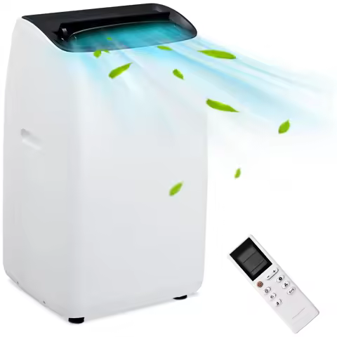 14000 BTU Portable Air Conditioners Standing AC Unit Sleep Mode 42db 24H Timer Cooling up to 750 Sq 