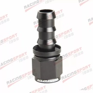 10AN AN10 AN-10 Straight Fuel Push-on Hose End Fitting Adaptor Aluminum Black