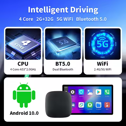 Binize CarPlay Ai Box Wireless CarPlay & Android Auto 2G+32G Android System For Toyota Volvo VW Kia