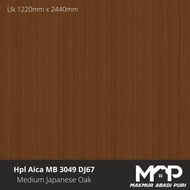 Hpl Aica MB 3049 DJ67 ( Medium Japanese oak )