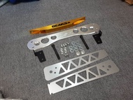 ซับเฟรม ASR  ปีกนกซับเฟรม ตรงรุ่น Honda Civic FB / FD ค้ำล่าง beaks ปีกนก บูทยึดปีกนก คานแข็ง sub frame civic fb /fd