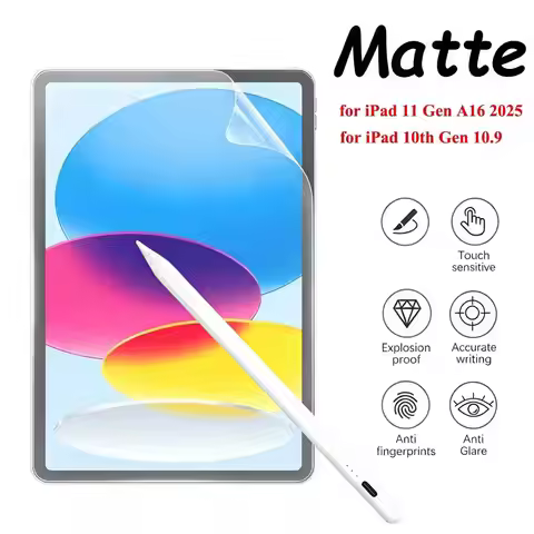1Pcs Paper Feel Like Screen Protector For ipad 10 12th Gen 10.9 A14 Air4 Air5 M2 Air6 Air7 Air8 11 M