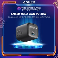 Anker Zolo Fast Charger 20W/30W GaN Usb-C, PD, IQ 3.0, Temperature Control, Small Size A2698/A2699