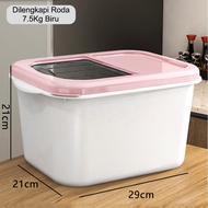 Inaso Tempat Beras Kotak Penyimpanan Beras Rice Box Storage Wadah Kacang Makanan Serbagun HSB148
