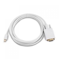 Mini DisplayPort to VGA Cable High Resolution Support 1920 x 1200 (WHITE)
