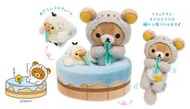 【懶熊部屋】Rilakkuma 日本正版 拉拉熊 懶懶熊 小雞 水獺系列 頭套裝 泡湯 水草 玩偶 娃娃
