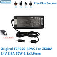 Original FSP060-RPAC 24V 2.5A 60W AC Power Adapter For ZEBRA GK420 GX420D GX420T GK420D GK420T Print