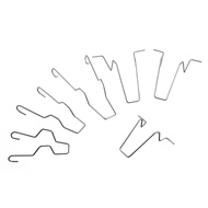 Mayitr 6pcs Metal Headlight Bulb Spring Clips Fit H1 H3 H4 H7 Car Headlamp Light Bulb Retainer Sprin