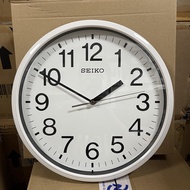 [TimeYourTime] Seiko Clock QXA756W White Analog Quite Sweep Quartz Simple Wall Clock QXA756