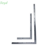 LLOYD L Shape Ruler Office Educational Metal Stainless Steel Measuring Tool School Supplies Straight