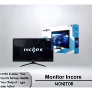 Incore 20" 22" 24" WideScreen Vga - Hdmi Led Monitor